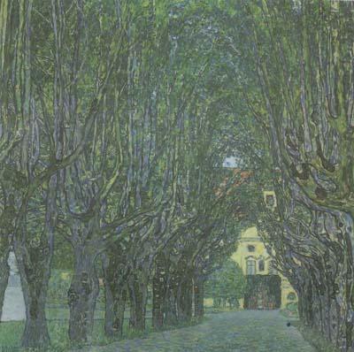 Gustav Klimt Avenue in Schloss Kammer Park (mk20) China oil painting art